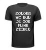 foto 1 Zonder WC  kun je ook flink zeiken t-shirt korte mouw
