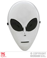 Alien masker zilver