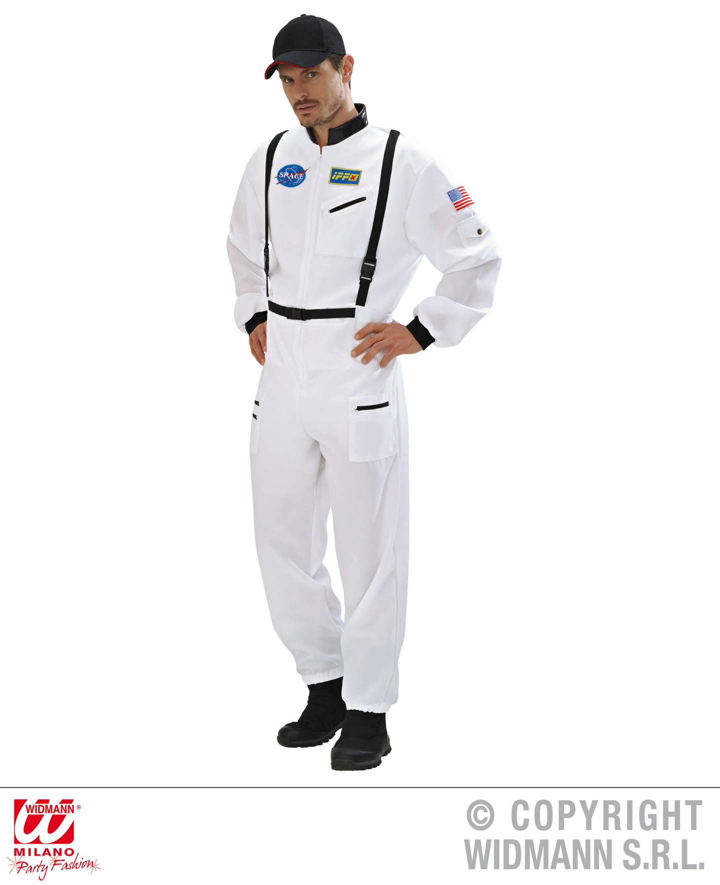 Astronauten kostuum man astronaut