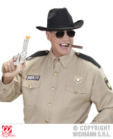 cowboyhoed zwart wol volwassen