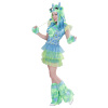 foto 4 Gezellig  monster kostuum groen dame 