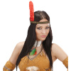 foto 5 indianen luxe hoofdband met pvc veer