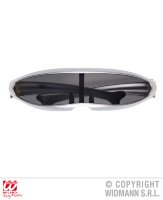 Ontdek deze space robot bril in zilver stap de ruimte in met stijl