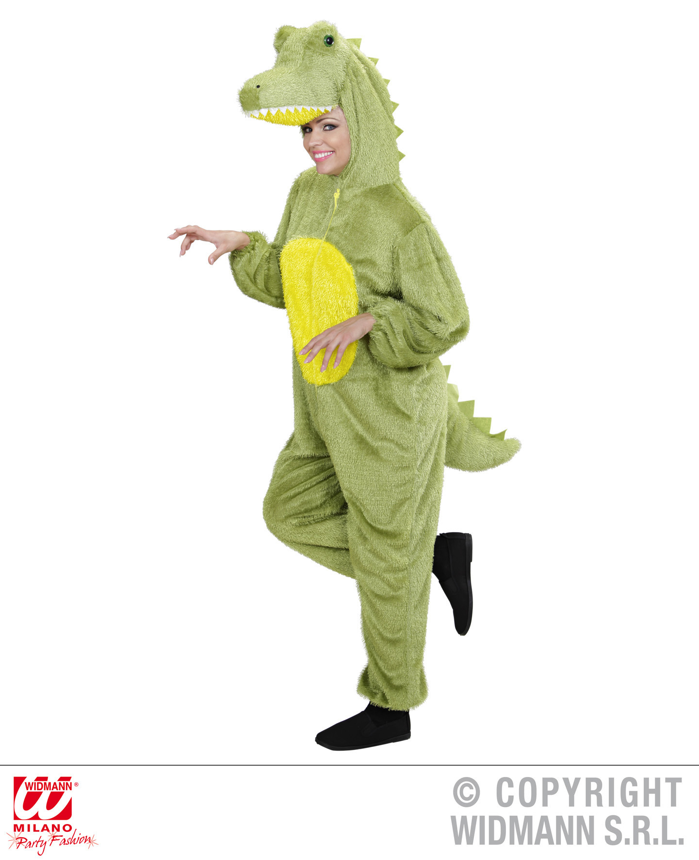 plushe krokodil kostuum volwassen