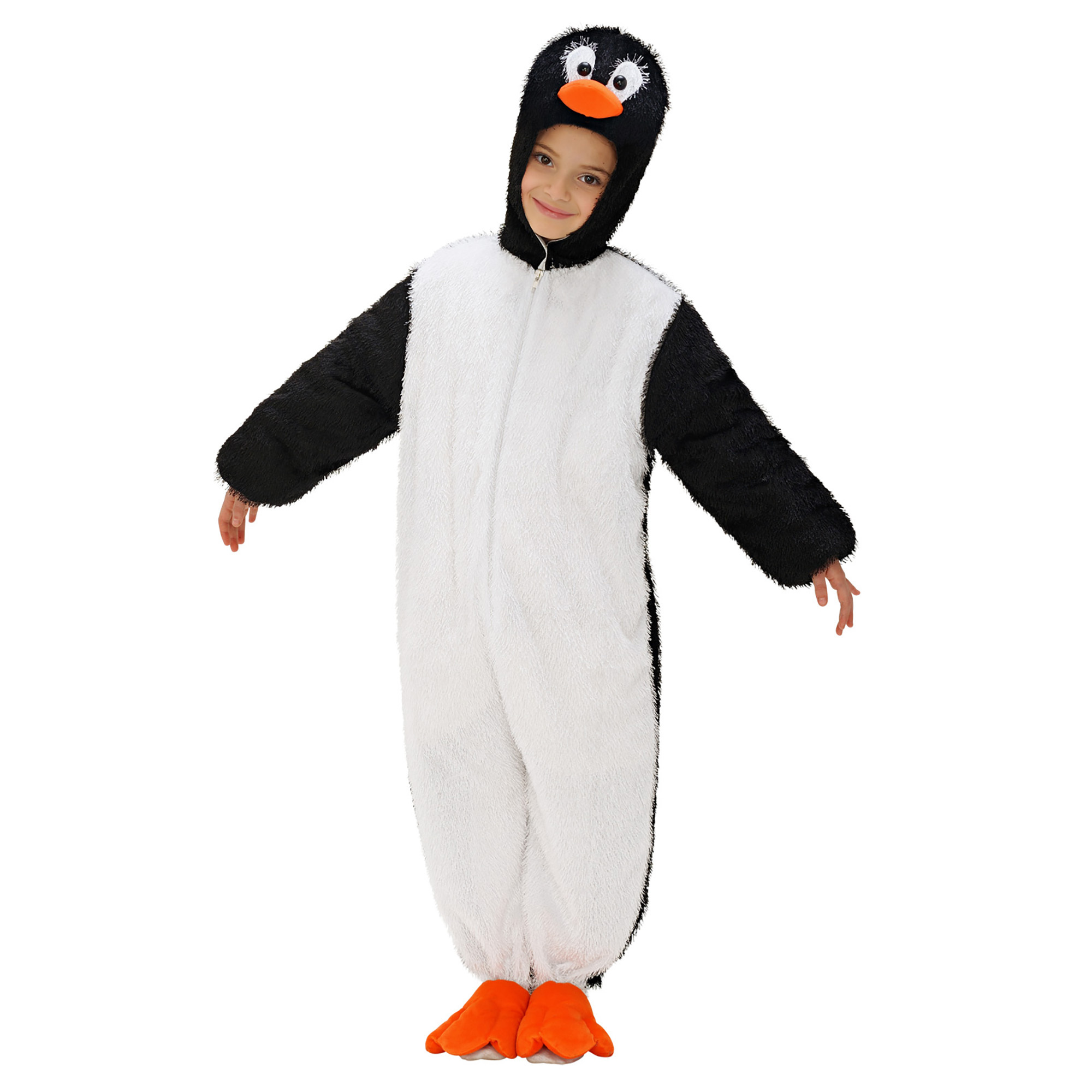 Plushe pinguin kostuum kind