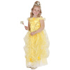 foto 4 prinsessen jurk geel kind
