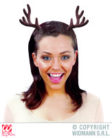 Rendier hoorntjes De Magie van kerst diadeem accessoire
