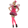 foto 2 Roze vlinder jurk dame butterfly