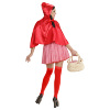 foto 3 sexy roodkapje dames kostuum