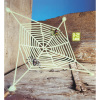 foto 2 Spinneweb met 2 spinnen glow in the dark