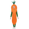 foto 2 wortel kostuum kind wortelpak carnaval verkleed als wortel
