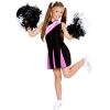American cheerleader jurk kind zwart roze
