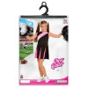 foto 2 American cheerleader jurk kind zwart roze