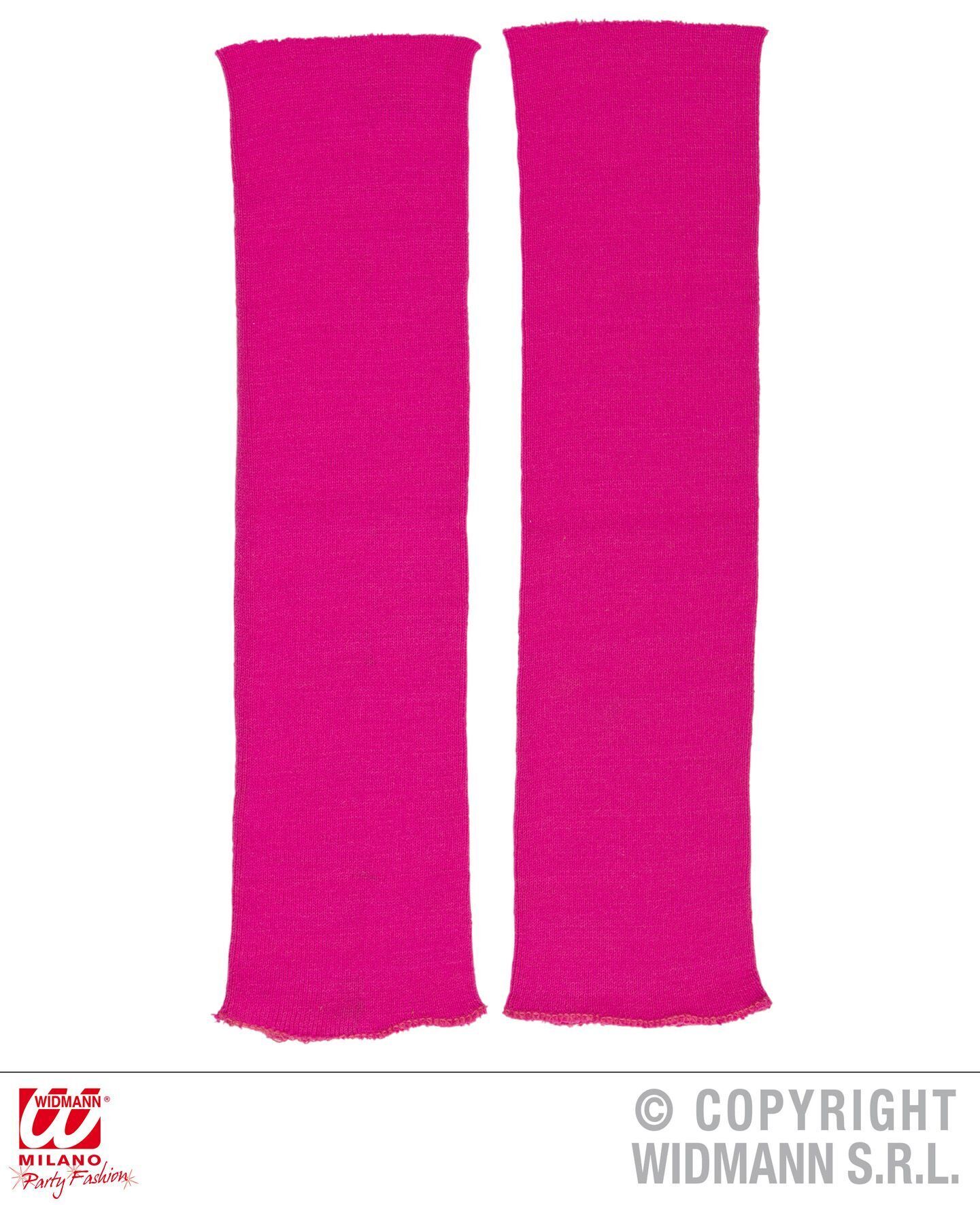 Beenwarmers neon roze