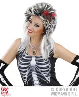 Broche haarclip skelet hand