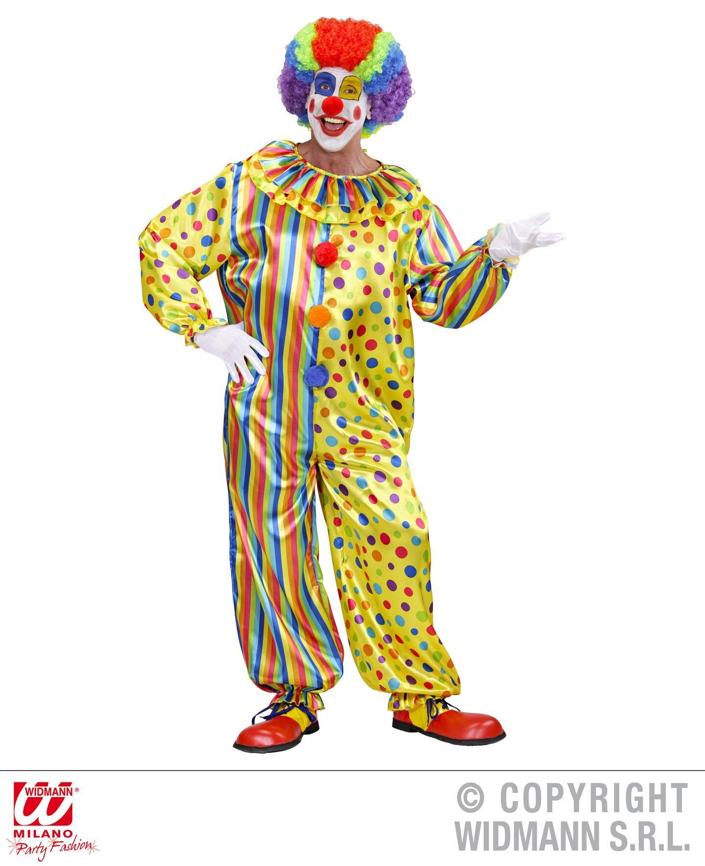 clown jumpsuit volwassen