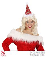 Diadeem kerstman muts