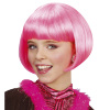 foto 1 Disco pruik kind bobline roze