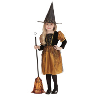 Heksenjurkje kind met heksenhoed the witch Heksenjurkje kind met heksenhoed the witch