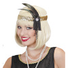 foto 3 Hoofdband goud pailletten en veren
