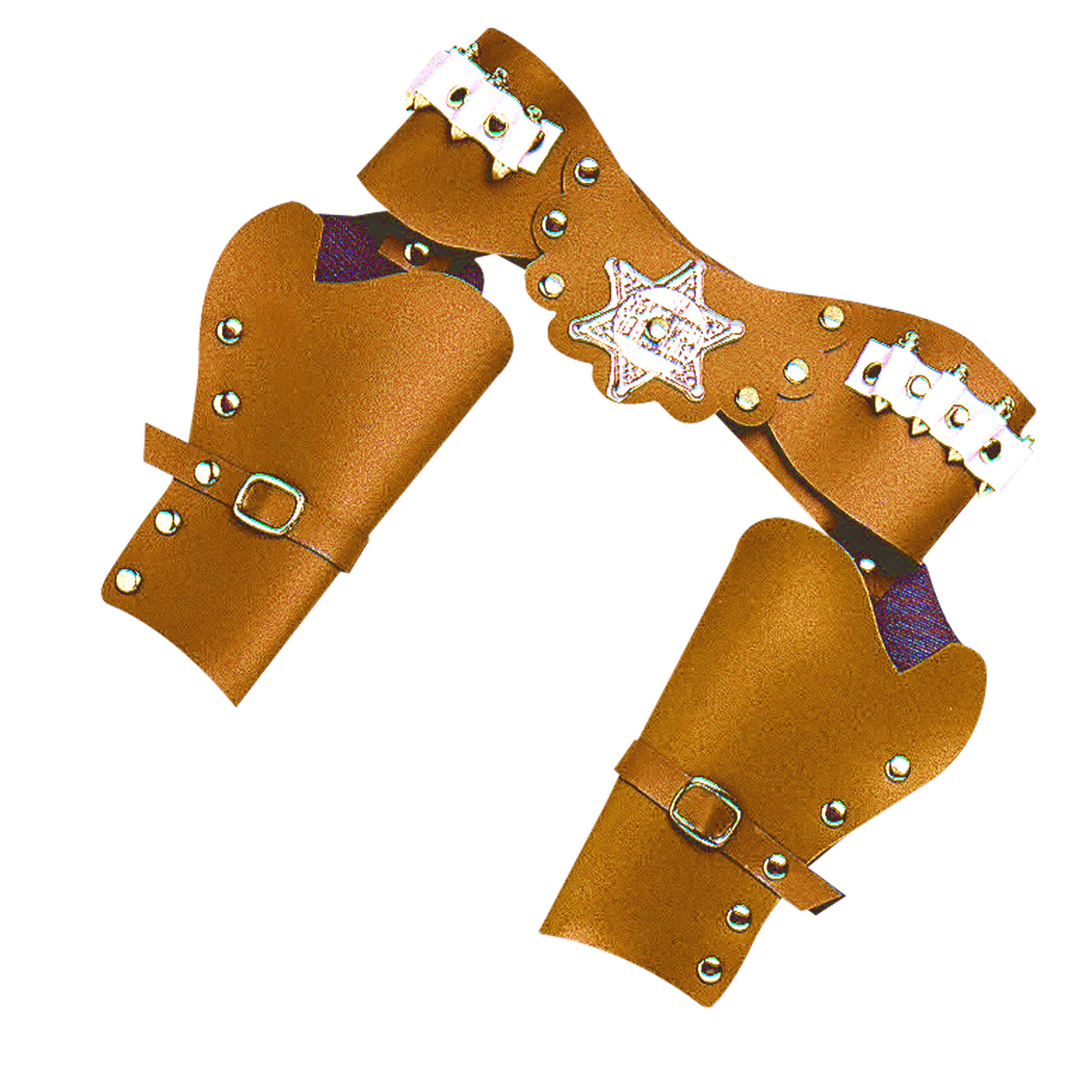 Luxe dubbele holster zwart