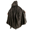 foto 4 Mysterieuze zwarte cape  met capuchon 152cm