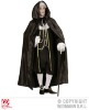 foto 7 Mysterieuze zwarte cape  met capuchon 152cm