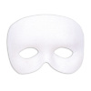 foto 2 Oogmasker fantoom wit