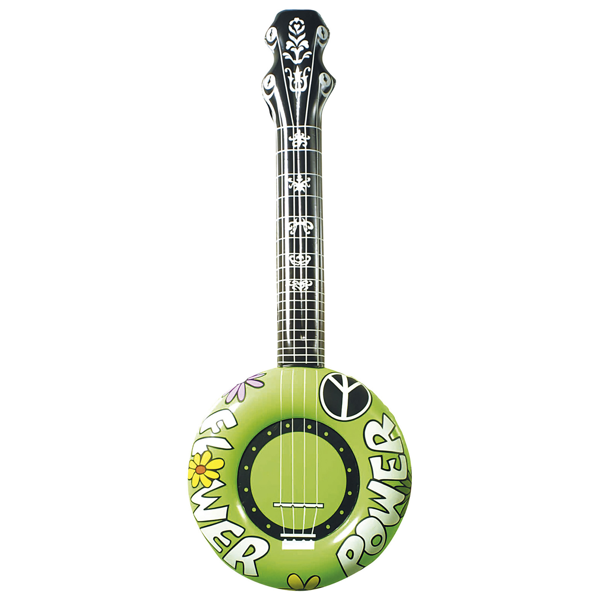 Opblaasbare banjo groen 100cm