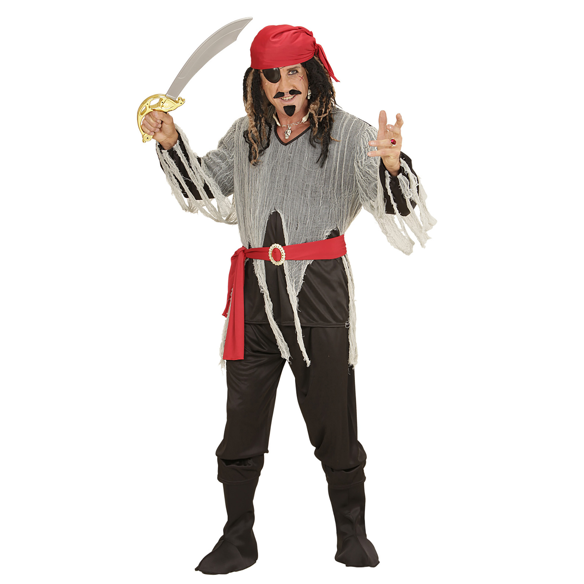 Piraat Piraten kostuum man