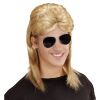 foto 2 Pruik mullet met bril blond