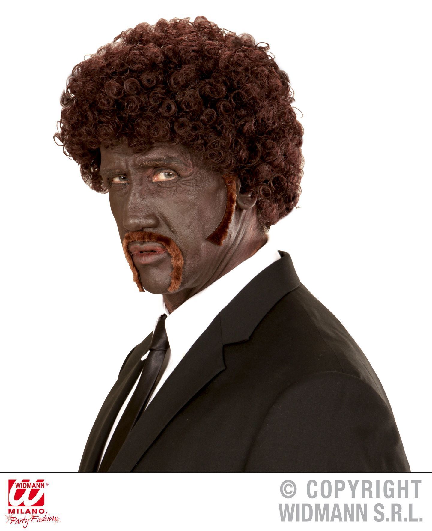 Pruik pulp fiction afro