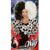 foto 2 Pruik zwart wit demonia volwassen black white