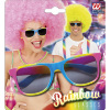 foto 2 Regenboogbril bril met alle kleuren van de regenboog