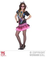 Rock meisje kostuum 80e jaren