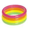 foto 2 Set van 4 neon armbanden diverse kleuren