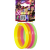 foto 4 Set van 4 neon armbanden diverse kleuren