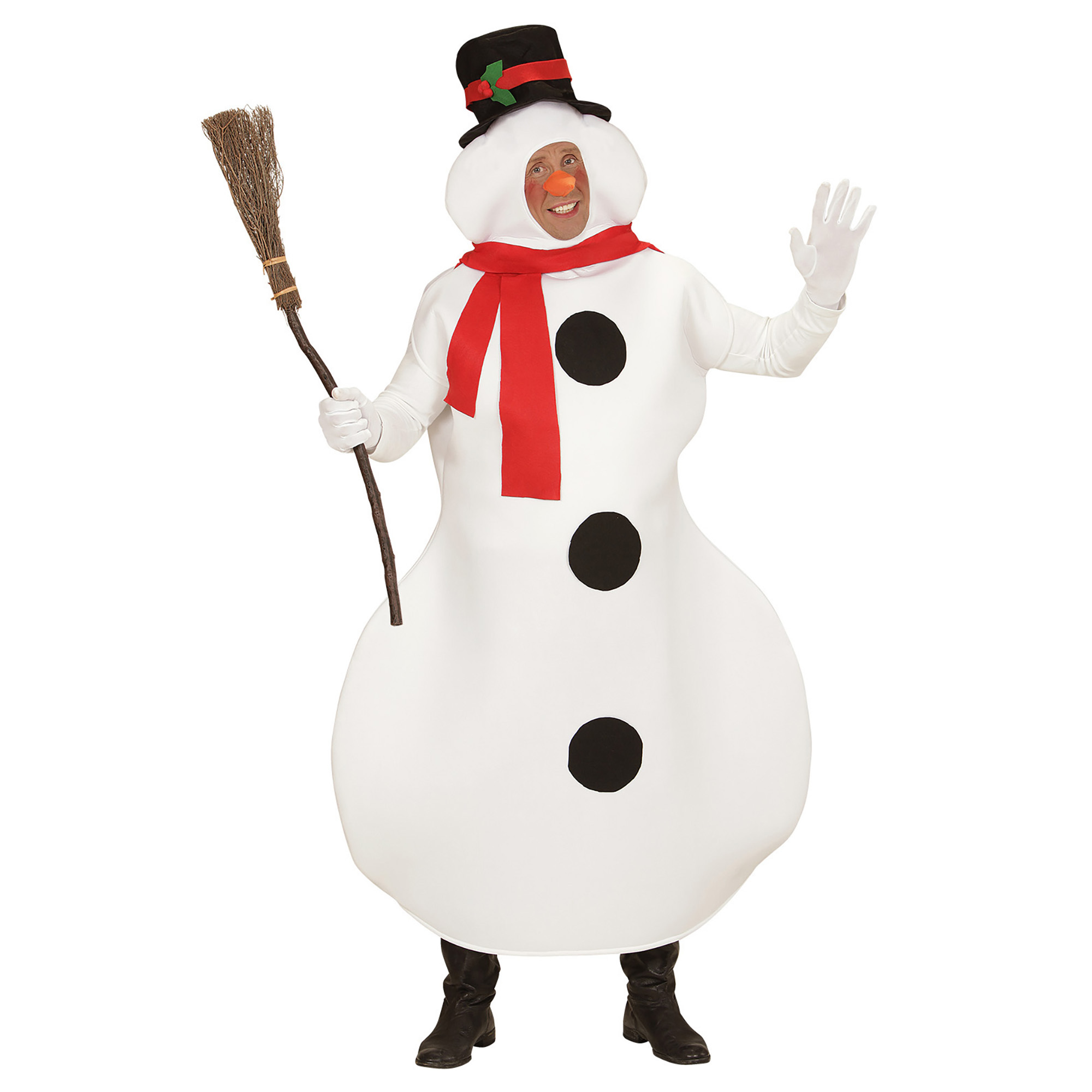 Sneeuwpop kostuum volwassen