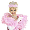 foto 2 Tiara met roze marabou kind
