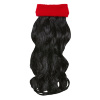foto 3 Zwart gekruld haar met rode zweetband