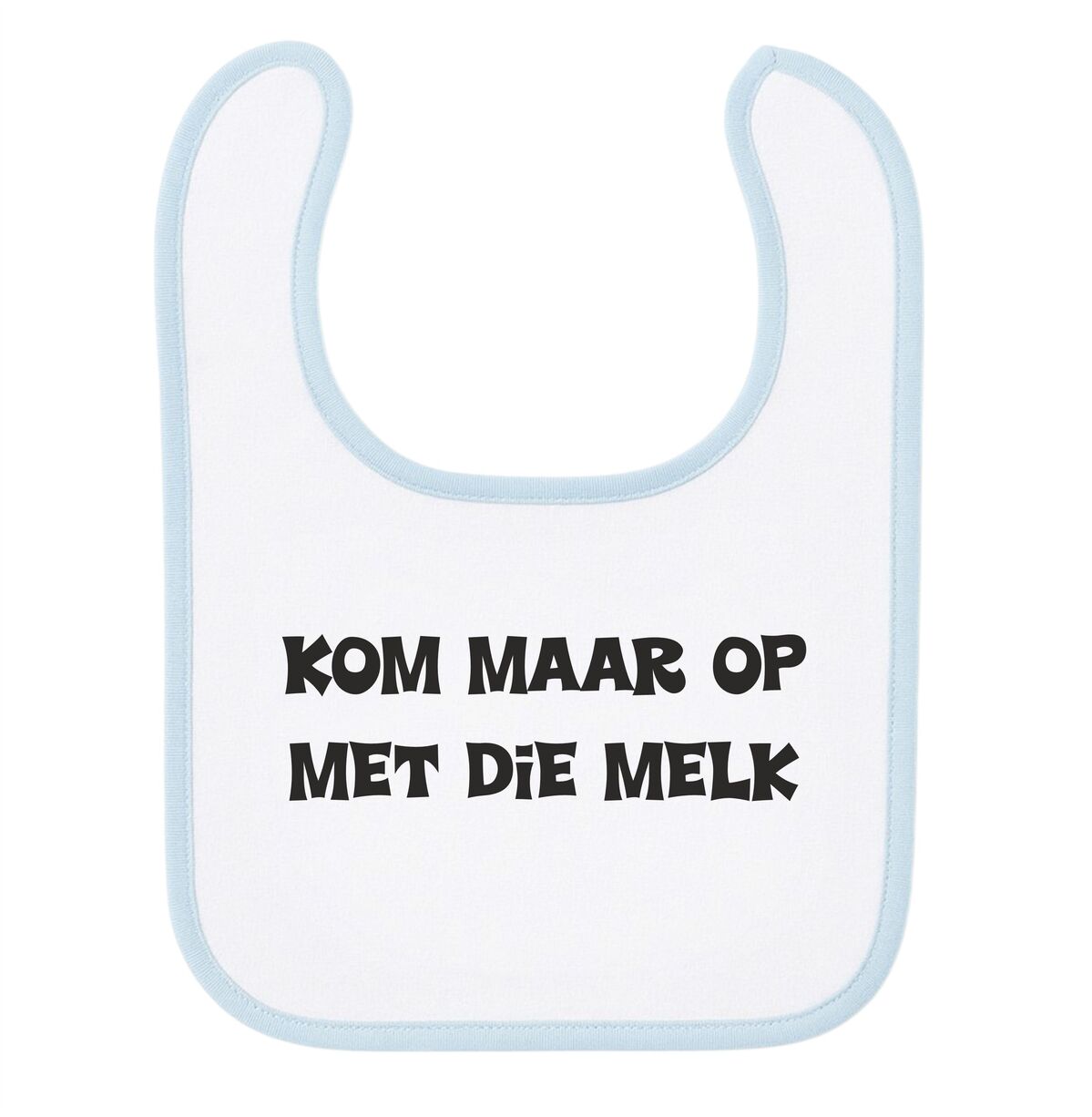 Kom maar op met die melk slab roze of blauw