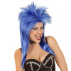 foto 1 Pruik rockster blauw