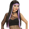 foto 2 Pruik glamour gotthic zwart met paars