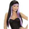 foto 5 Pruik glamour gotthic zwart met paars
