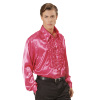 foto 4 Rouche blouse satijn roze