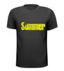 foto 1 t-shirt korte mouw design tekst summer
