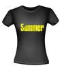 foto 2 t-shirt korte mouw design tekst summer