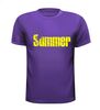 foto 3 t-shirt korte mouw design tekst summer