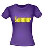 foto 4 t-shirt korte mouw design tekst summer