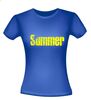 foto 6 t-shirt korte mouw design tekst summer